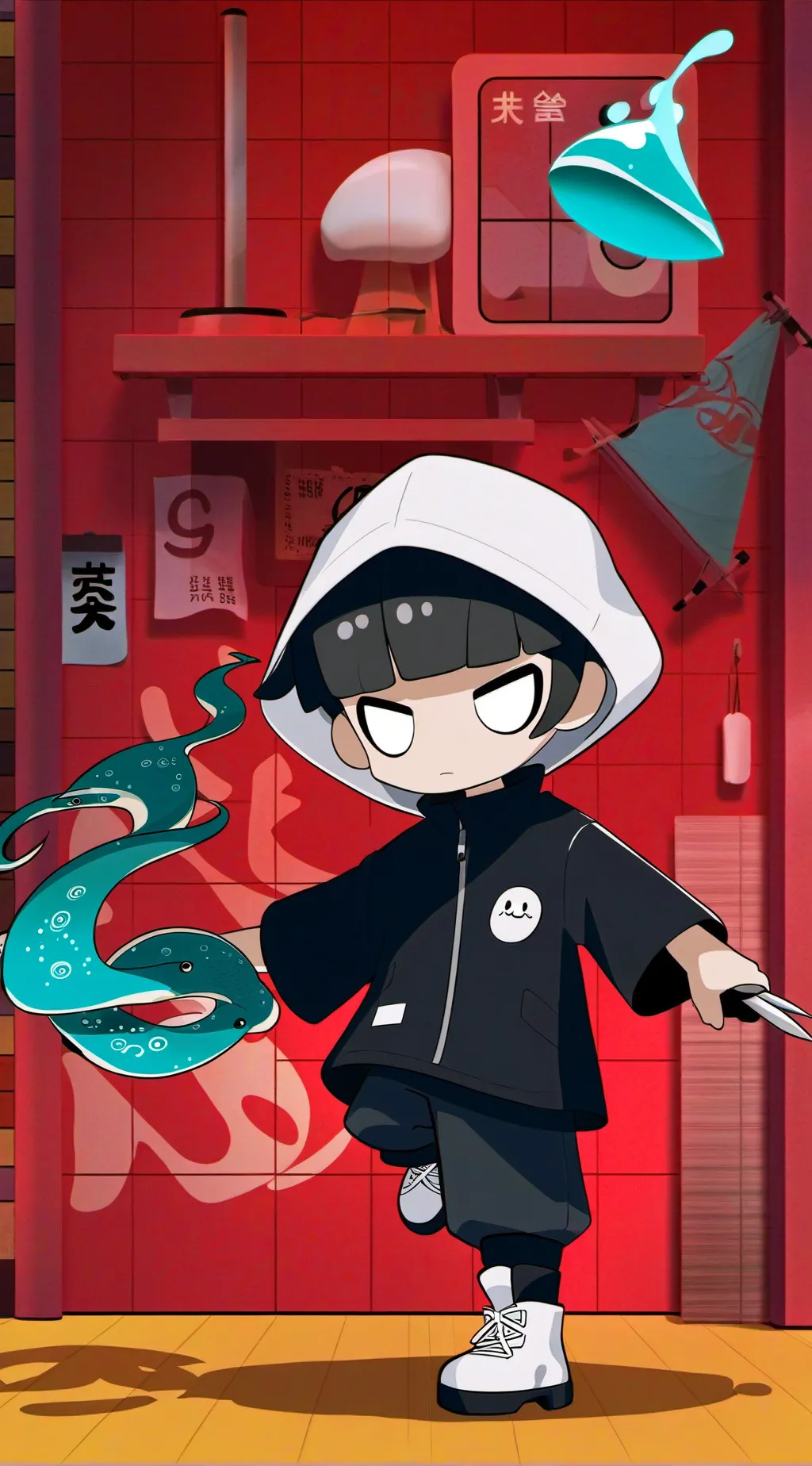 ai character: squid game 2 background