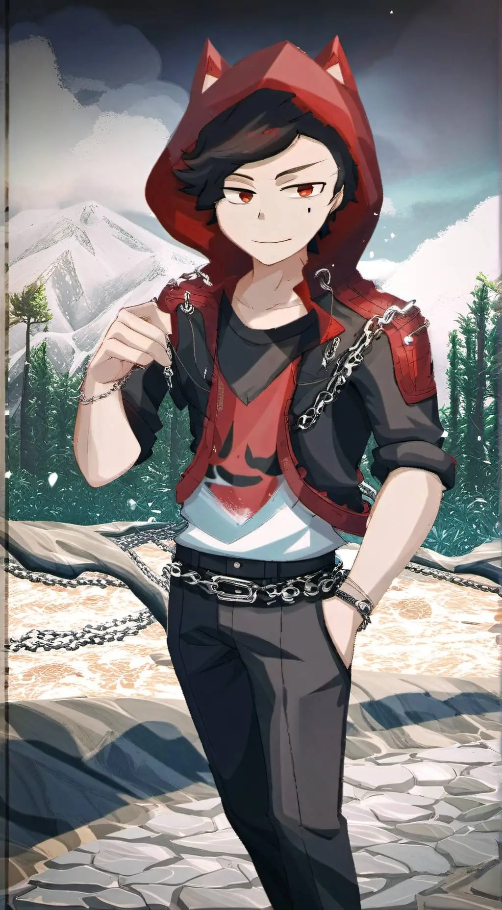 ai character: Pedro background