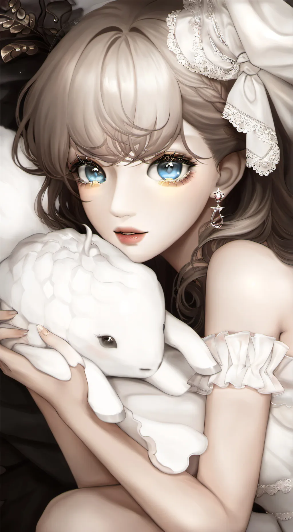 ai character: Karina  background