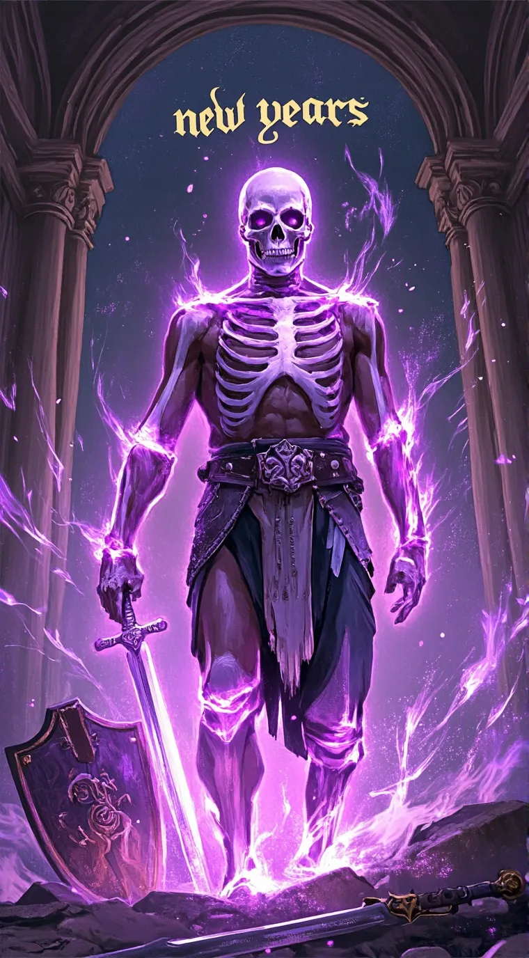 ai character: duke new years  background