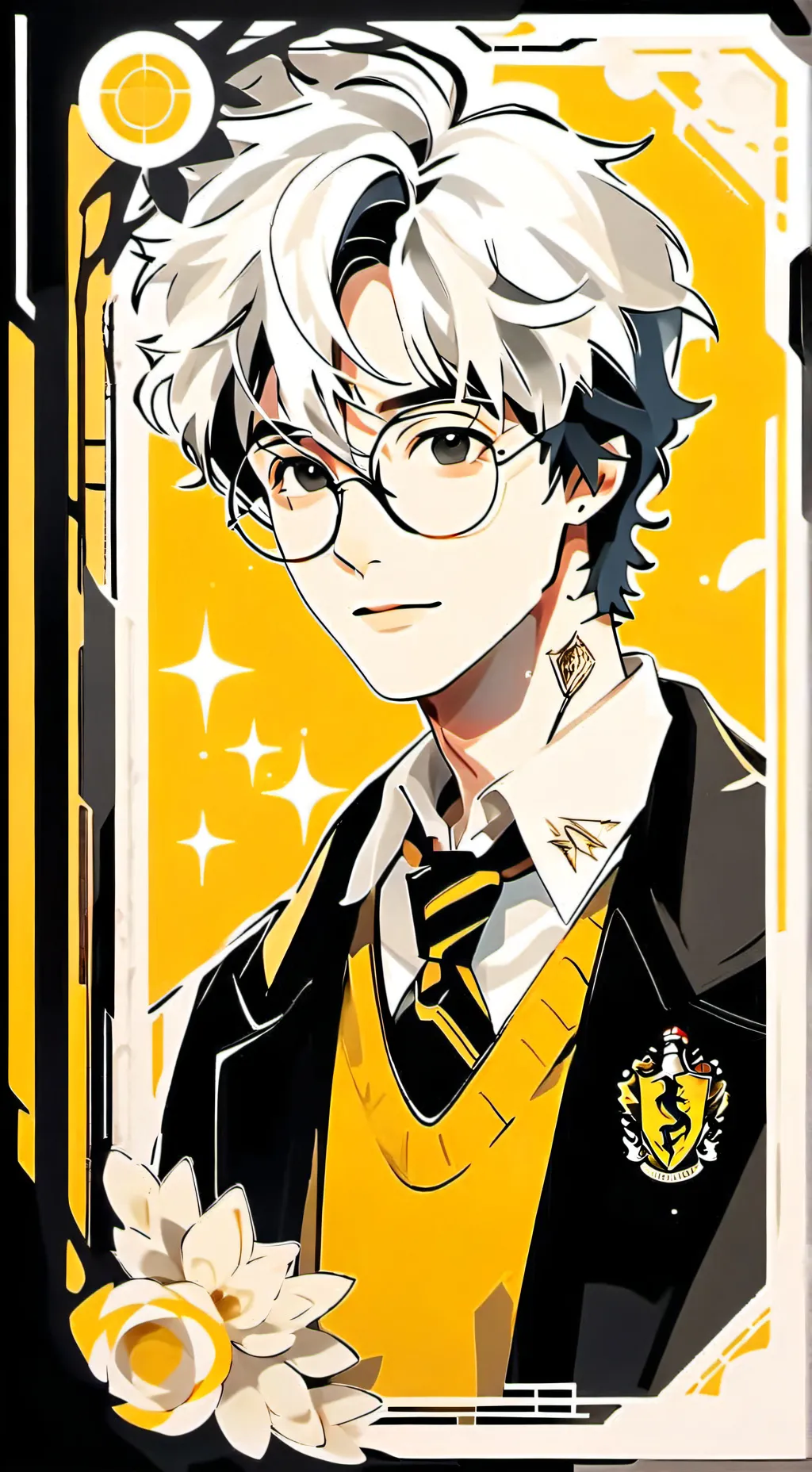 ai character: 《Hogwarts》 background