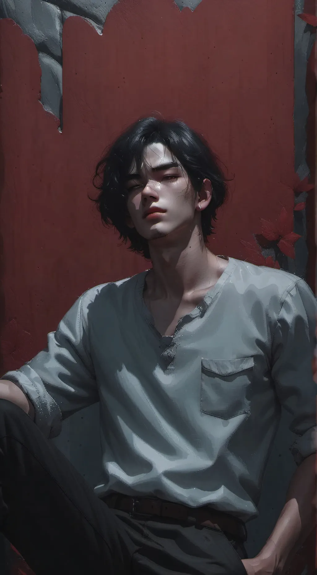 ai character: Сарги☆ background