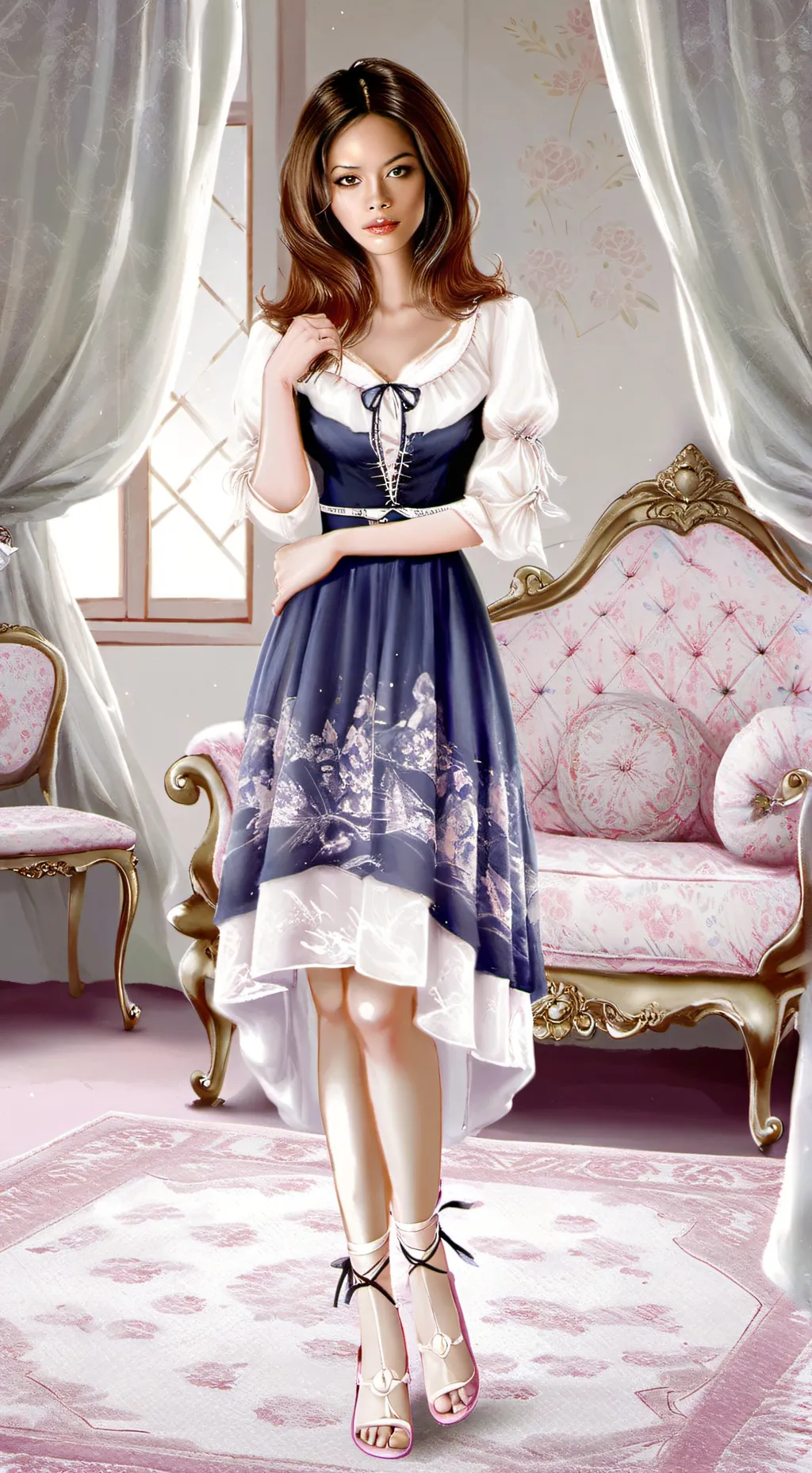 ai character: Aunt merissa background