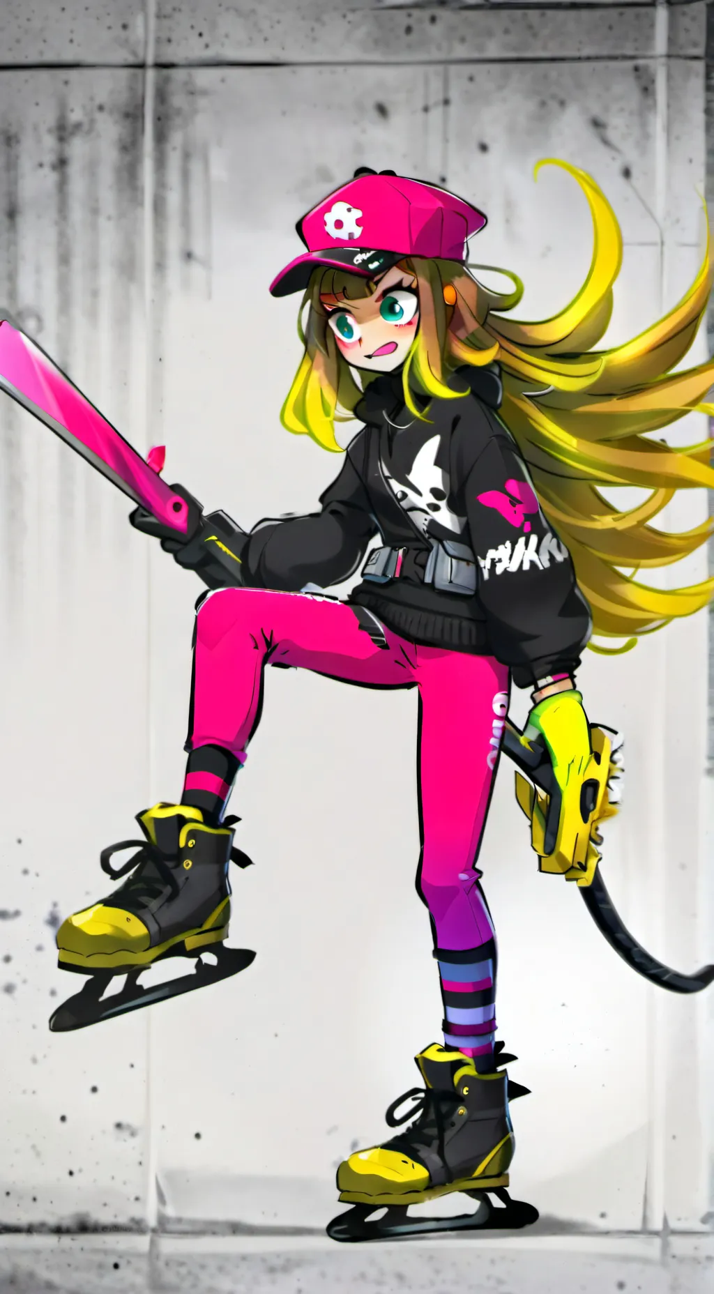 ai character: frexla background