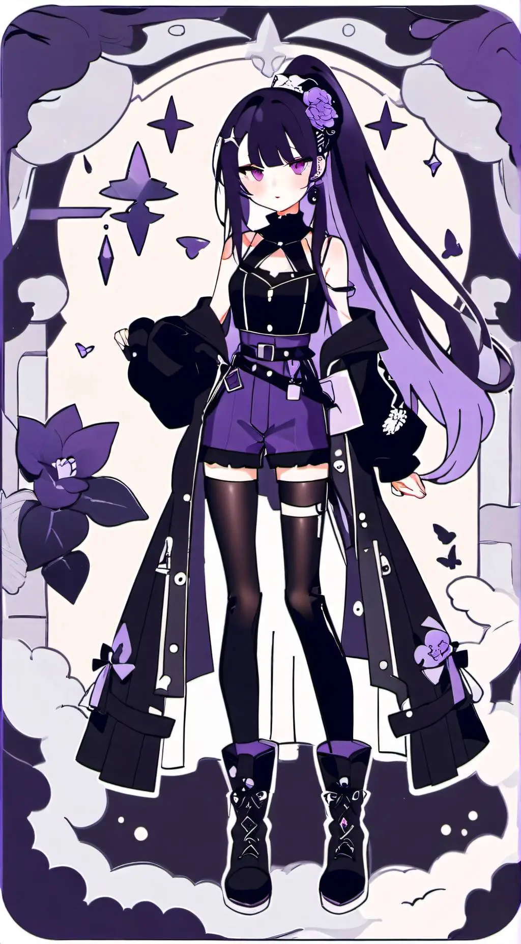 ai character: Valantine Days Jjk background