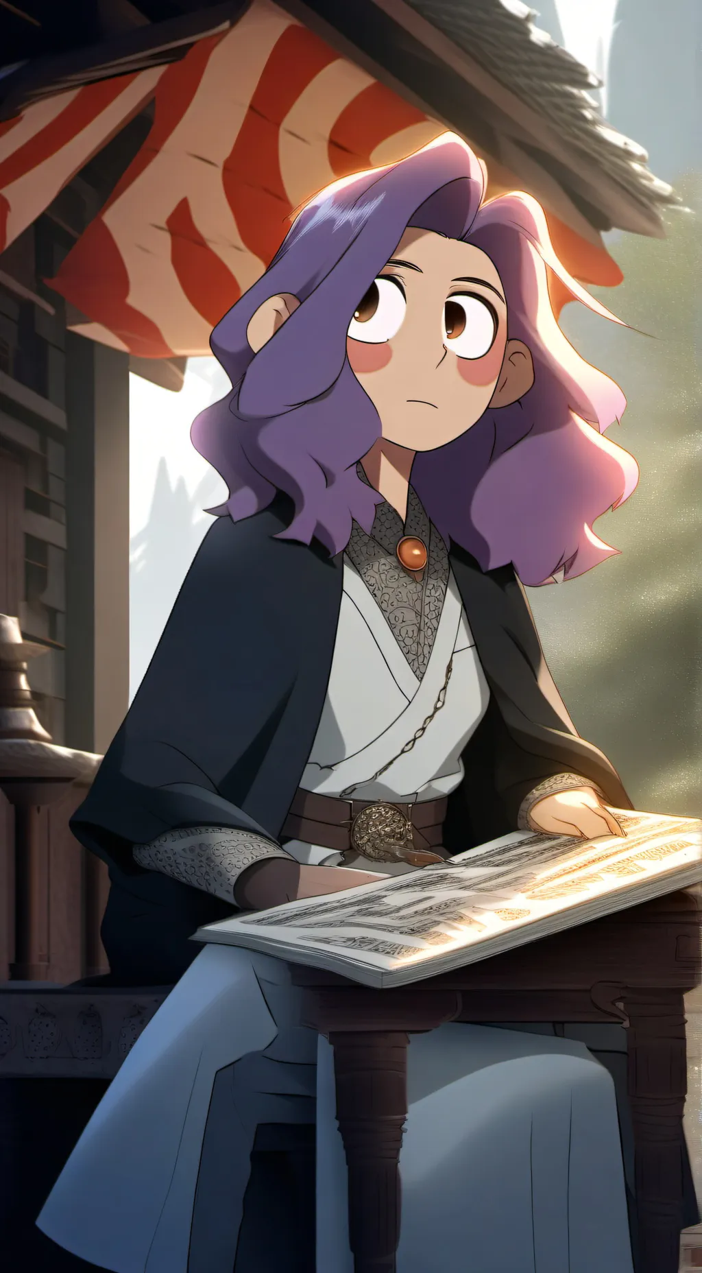 ai character: maria background