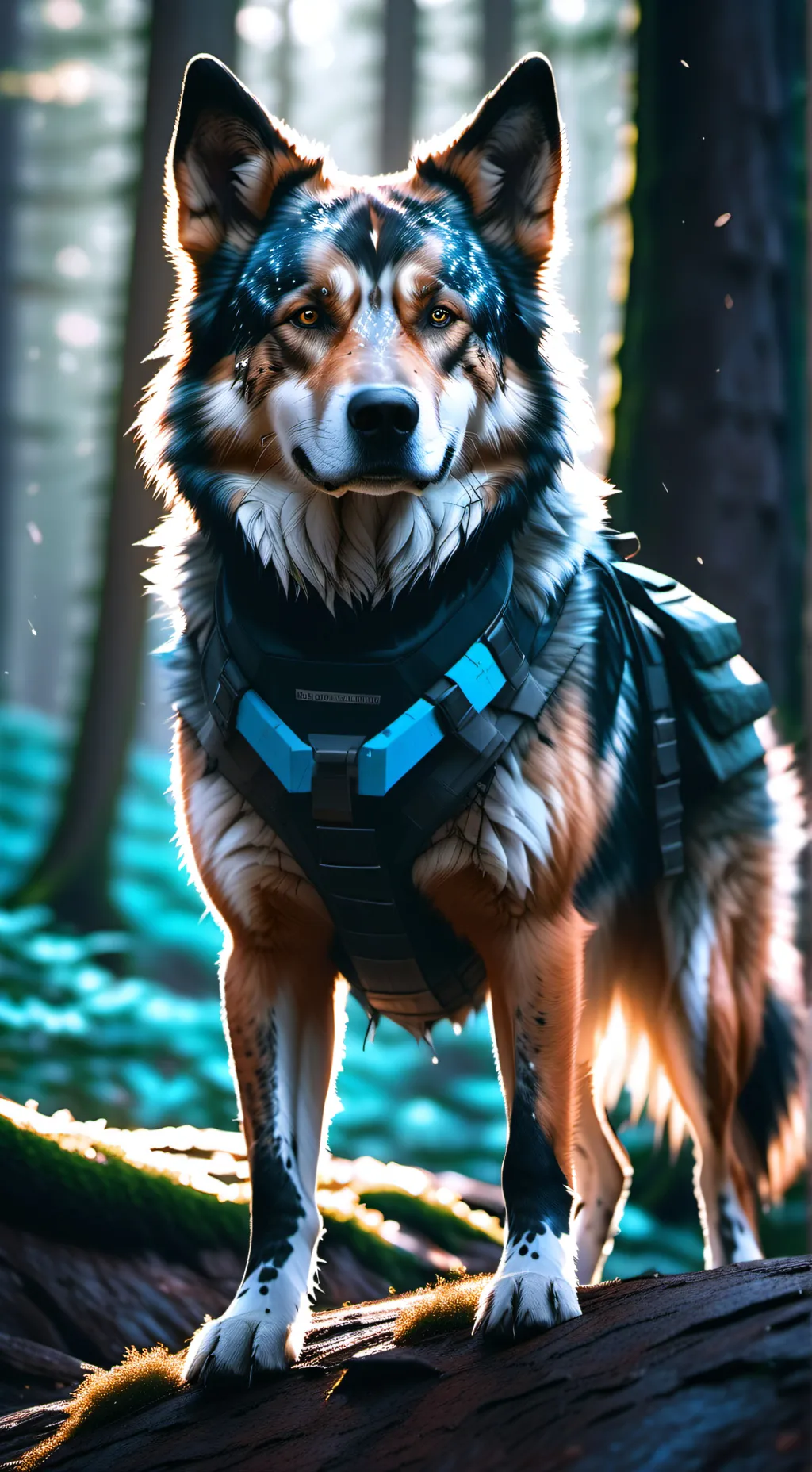 ai character: Darkfern background