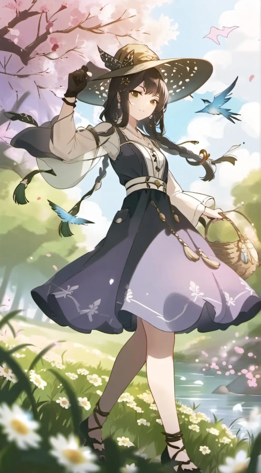 ai character: Yuji y fushiguro background