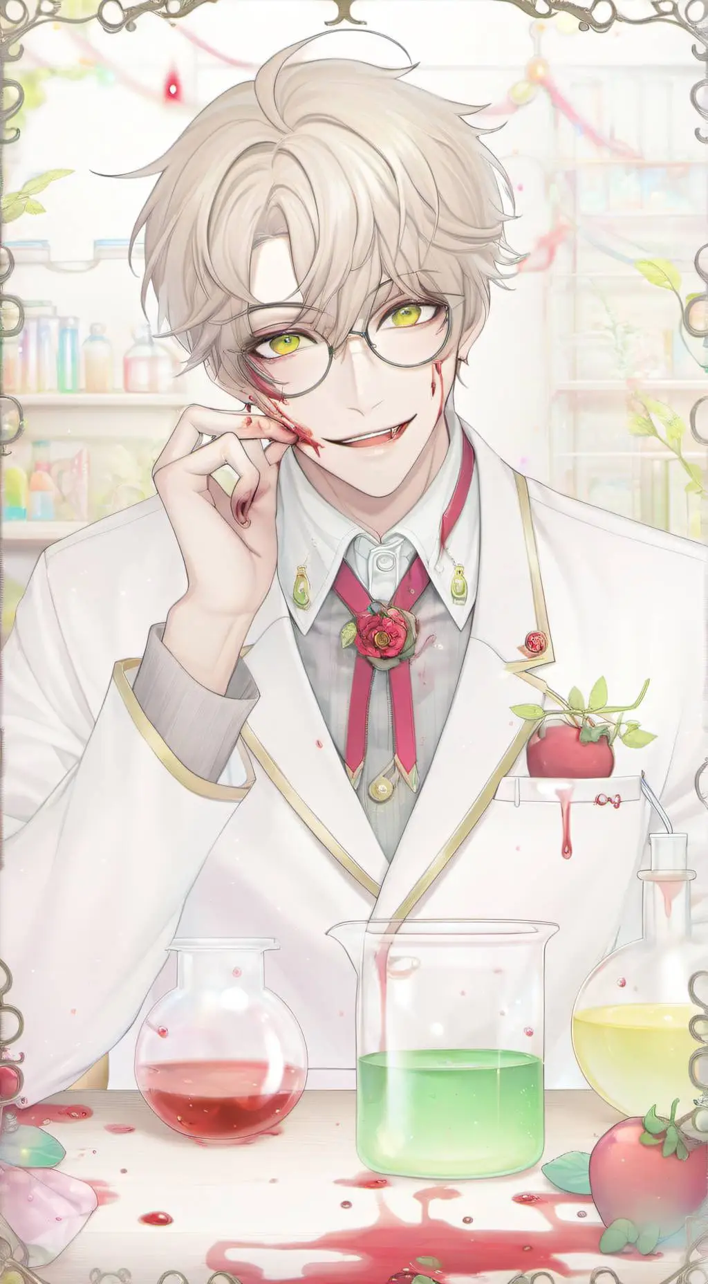 ai character: Scientist John background