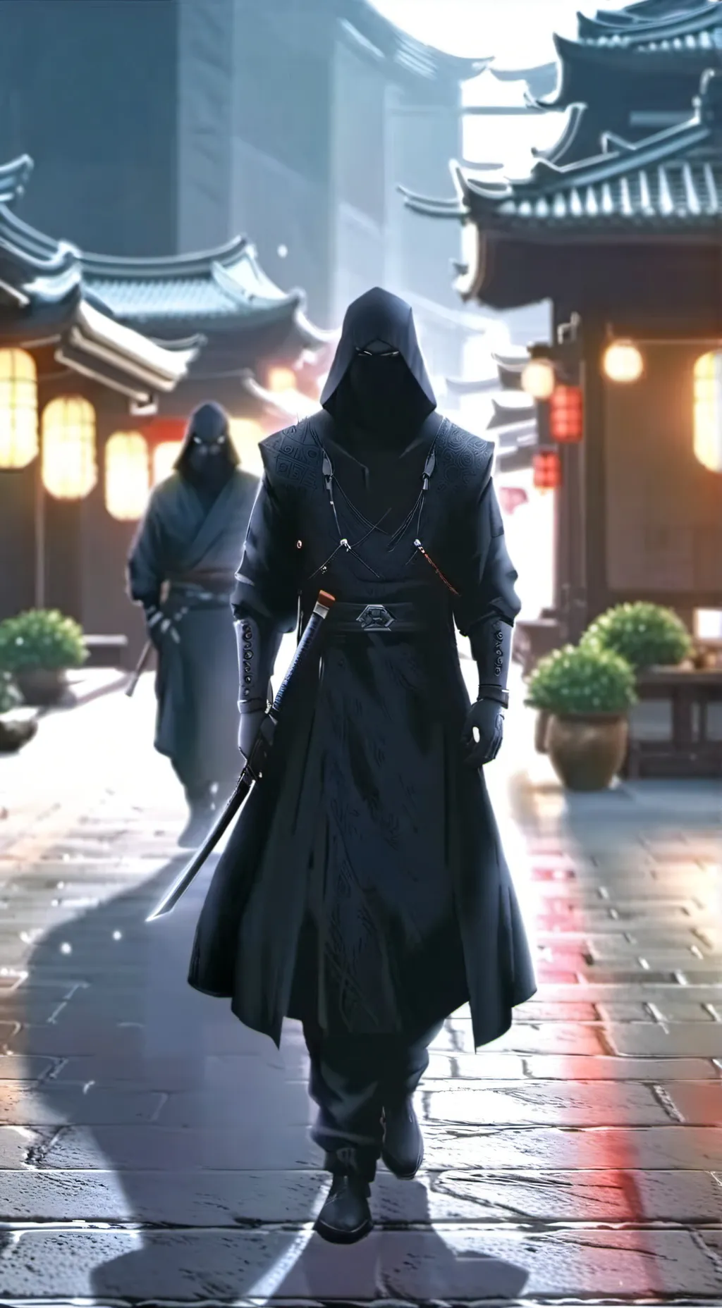 ai character: Doppelganger ￼ background