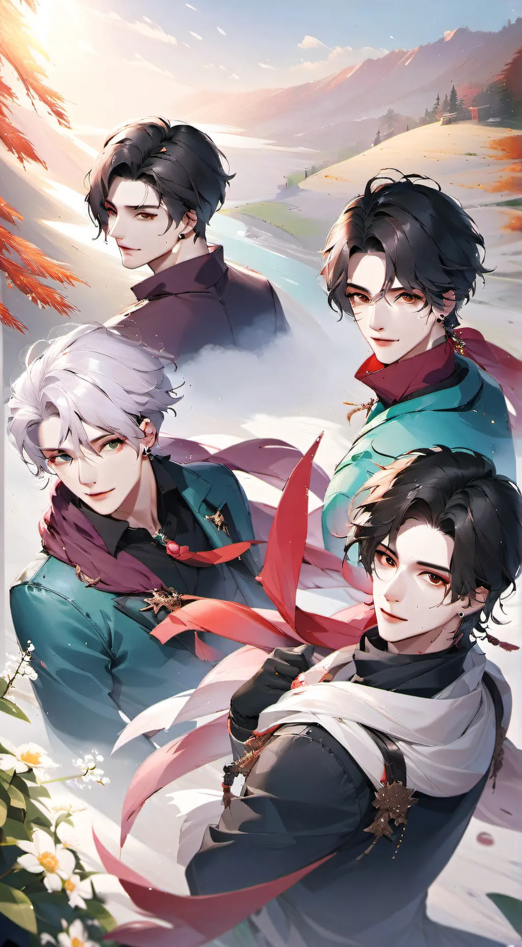 ai character: STRAY KUDS background