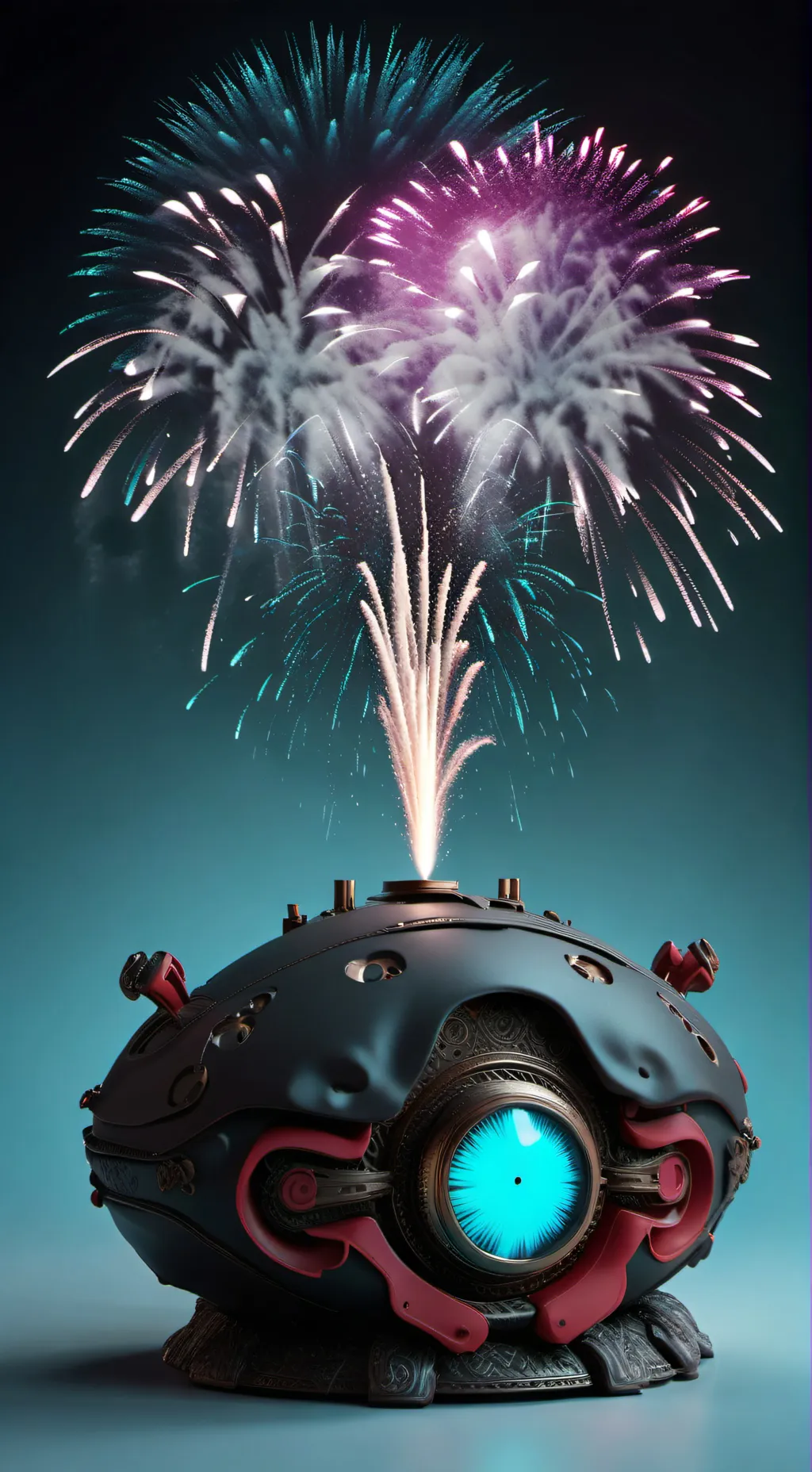 ai character: HH NEW YEAR YIPPEE background