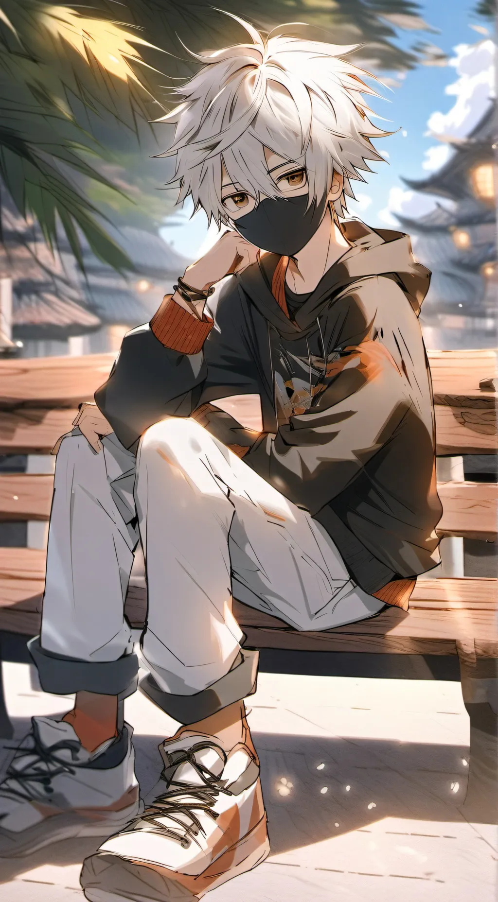 ai character: Kakashi's son background