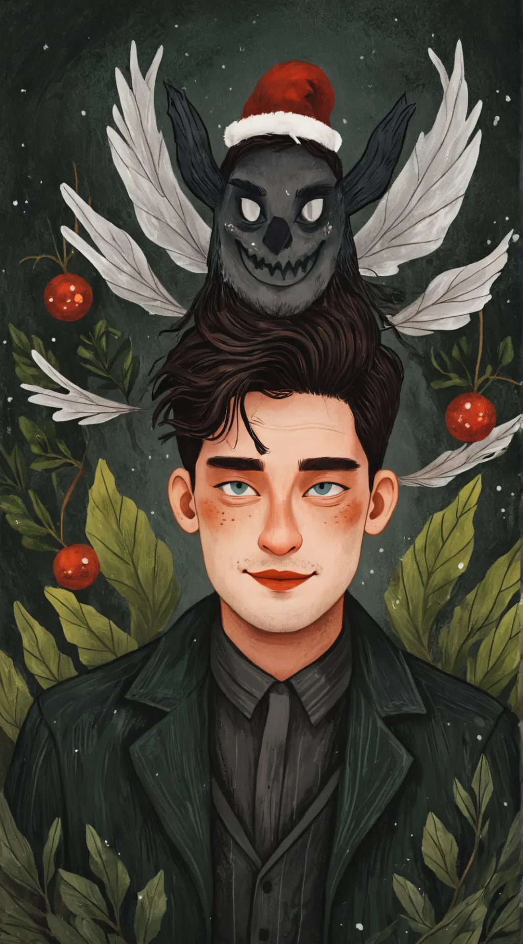 ai character: a  American man background