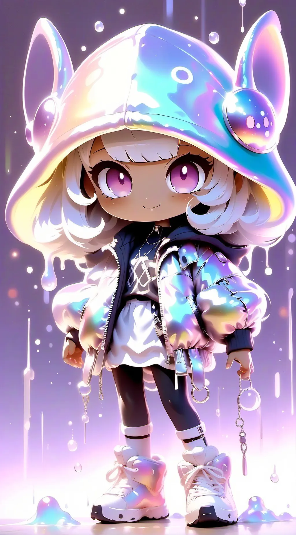 ai character: vee background