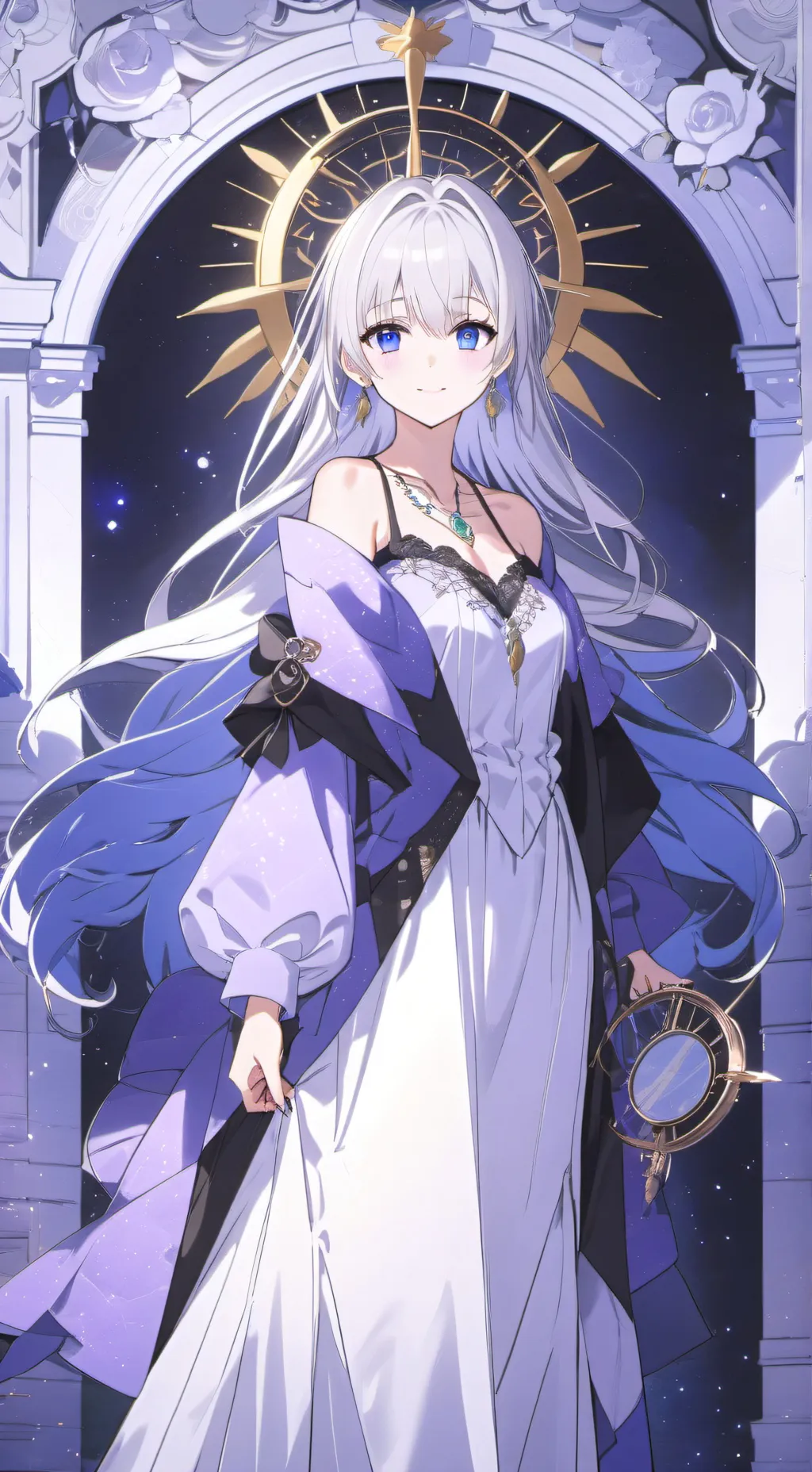ai character: Yearly Queen background