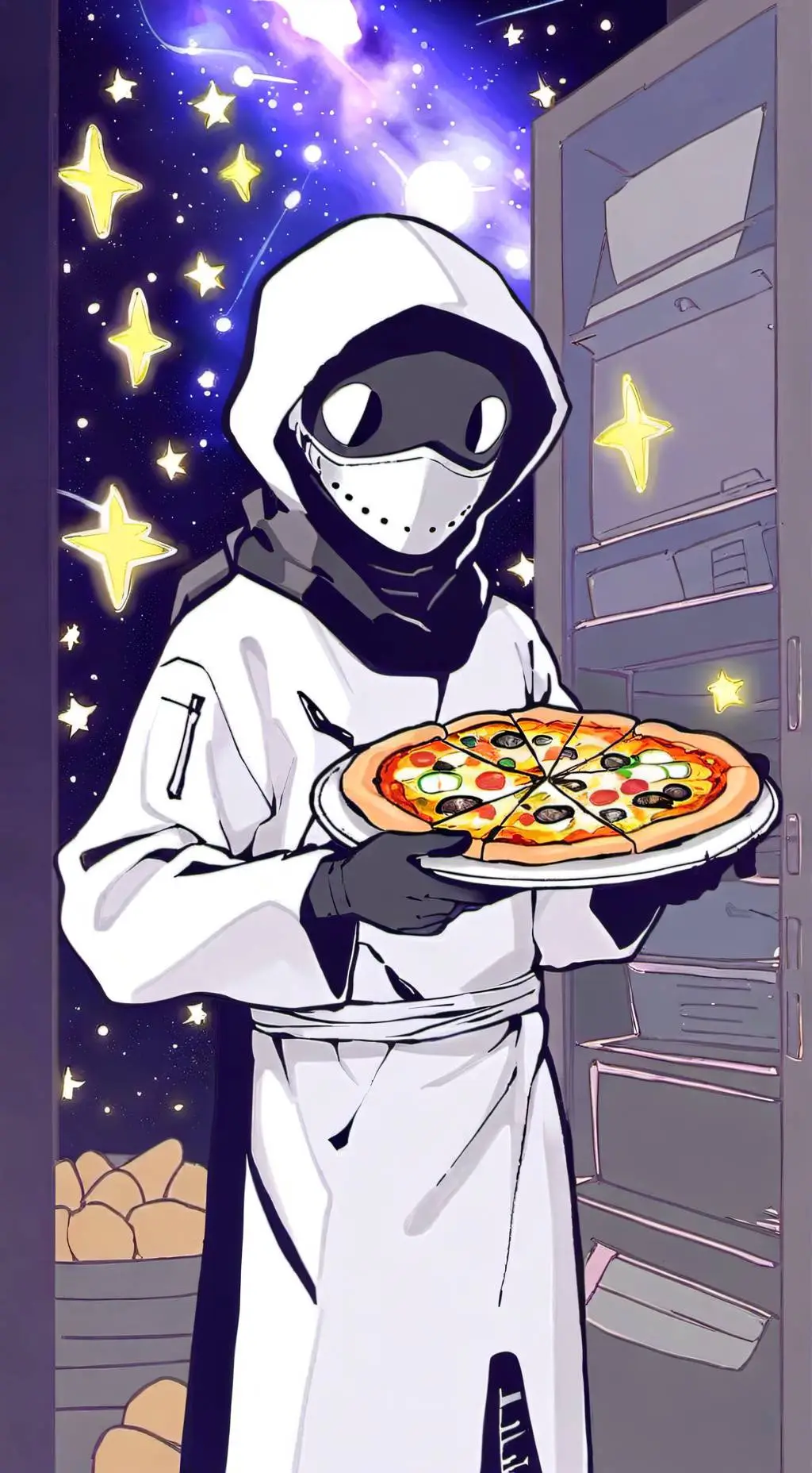 ai character: Elavent stickman background