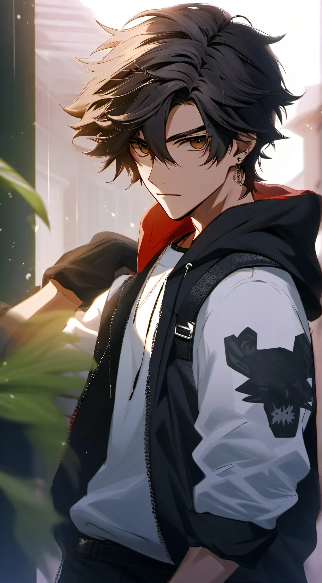 ai character: Mark background