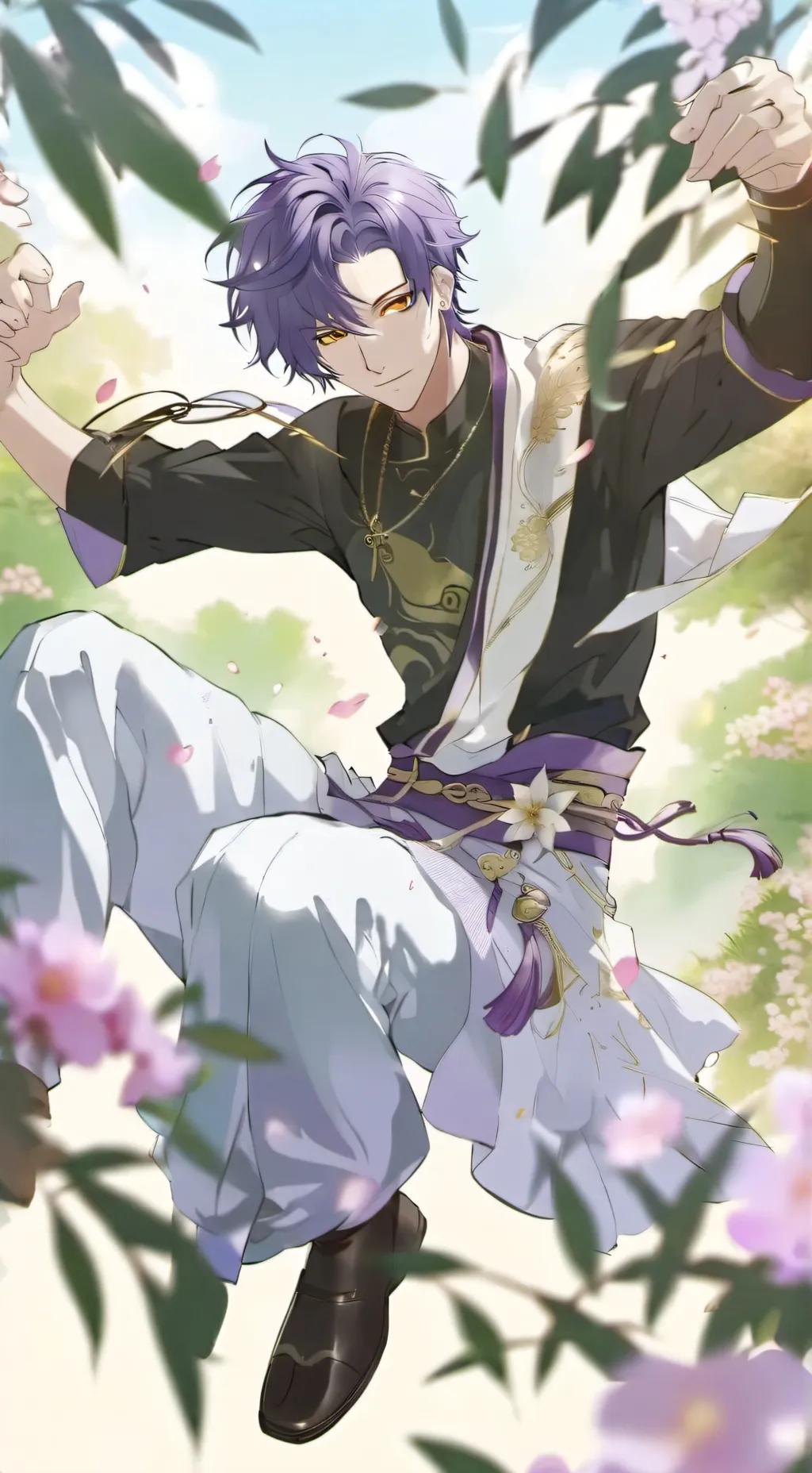 ai character: Jacob V background