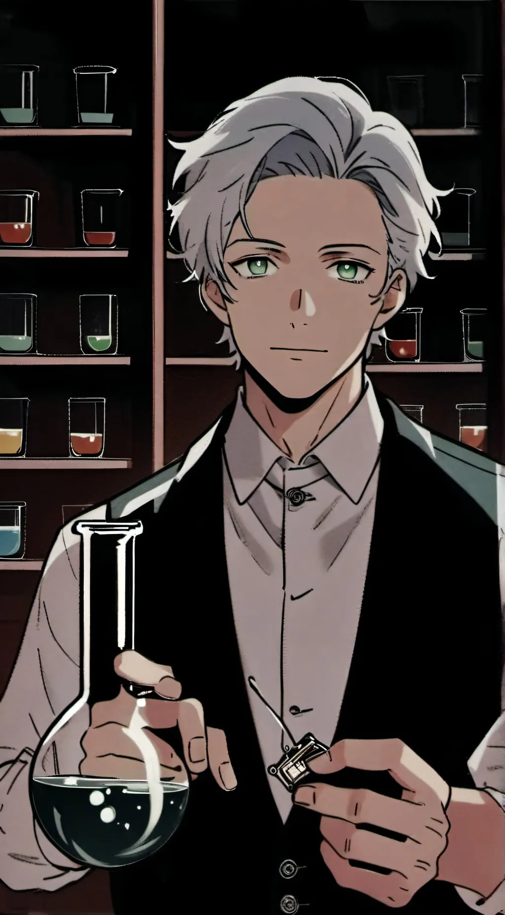 ai character: Professor X background