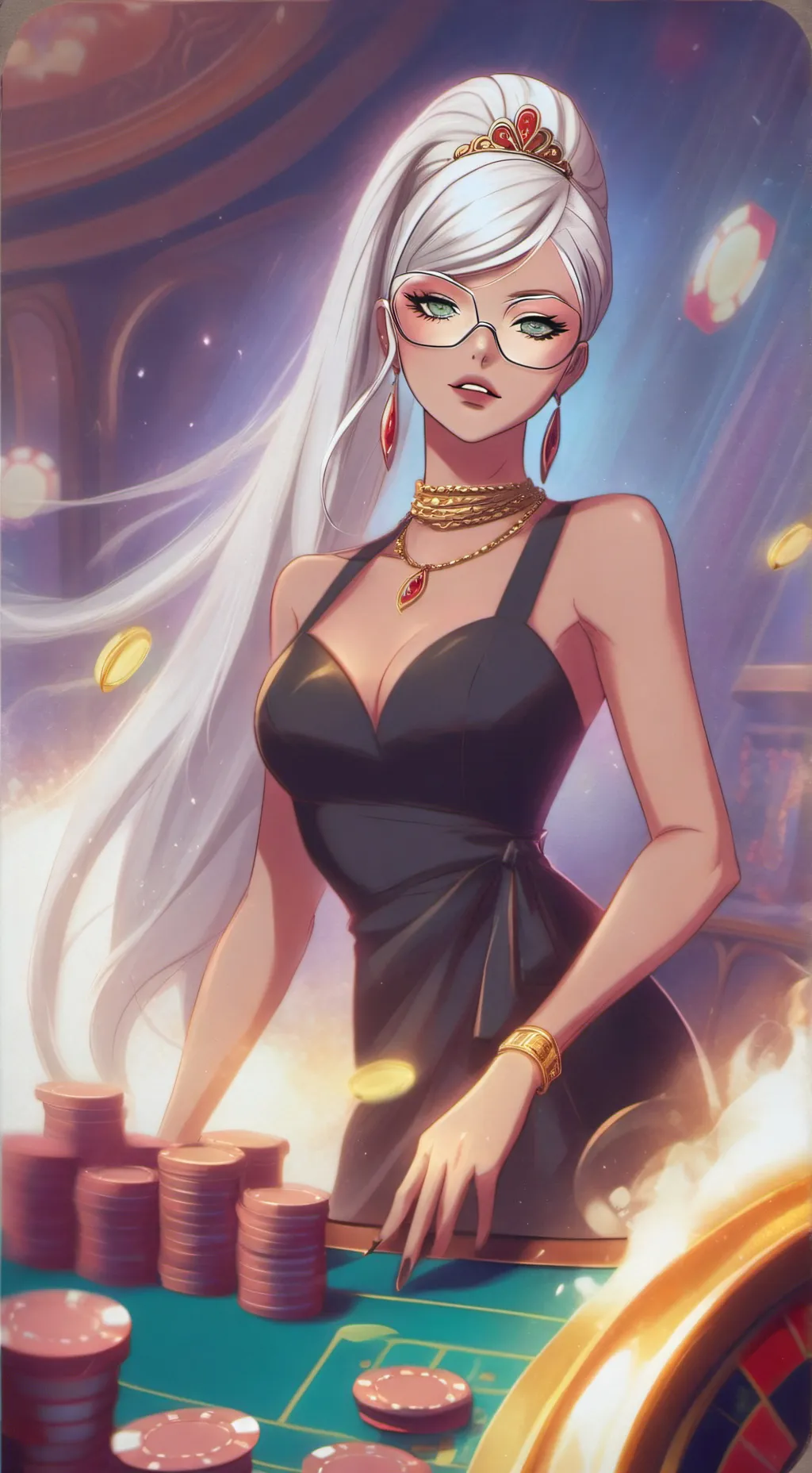 ai character: Mrs Fernandez  background