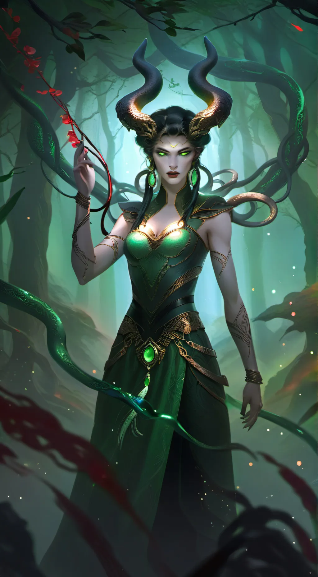 ai character: Mira background