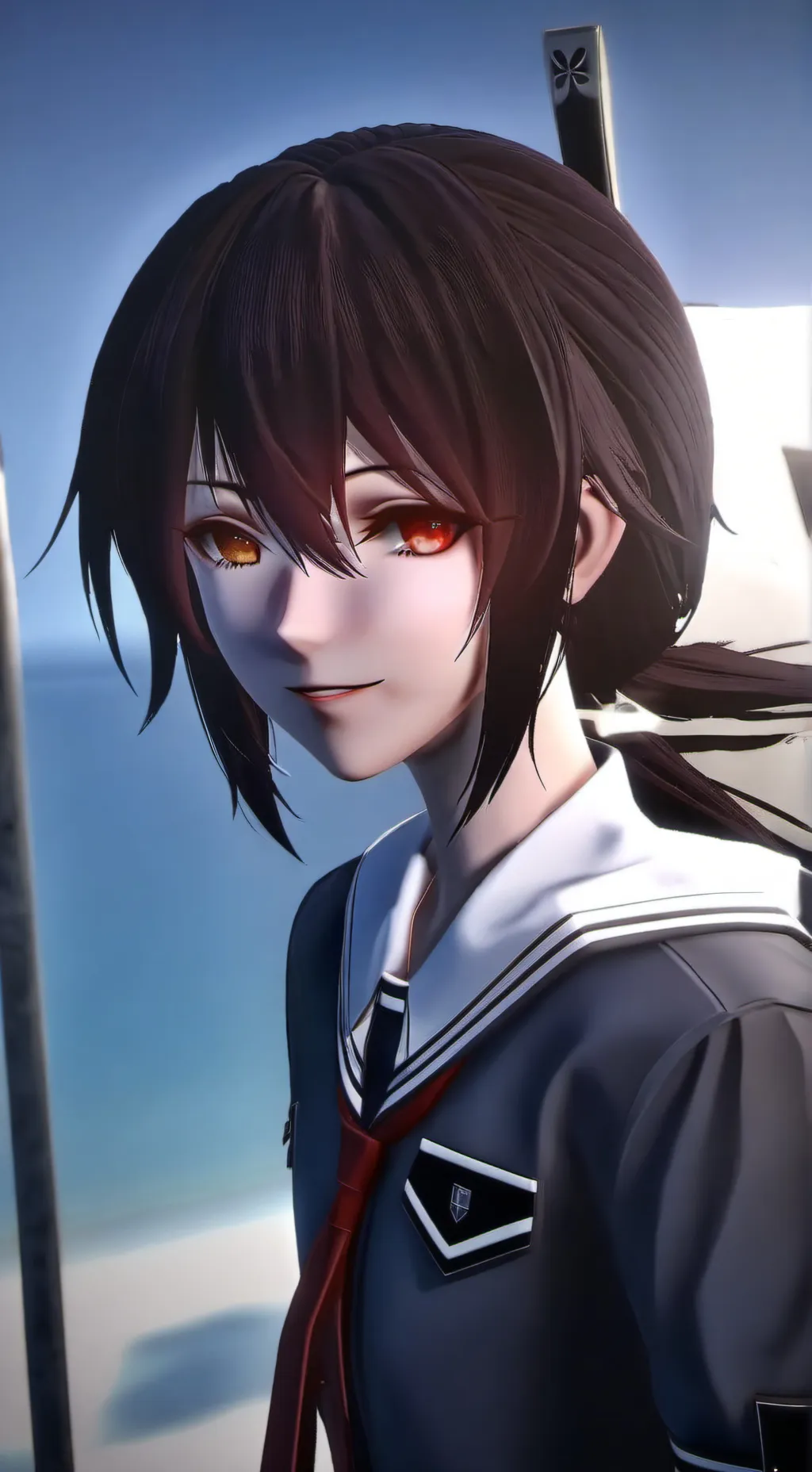 ai character: ayano aishi  background