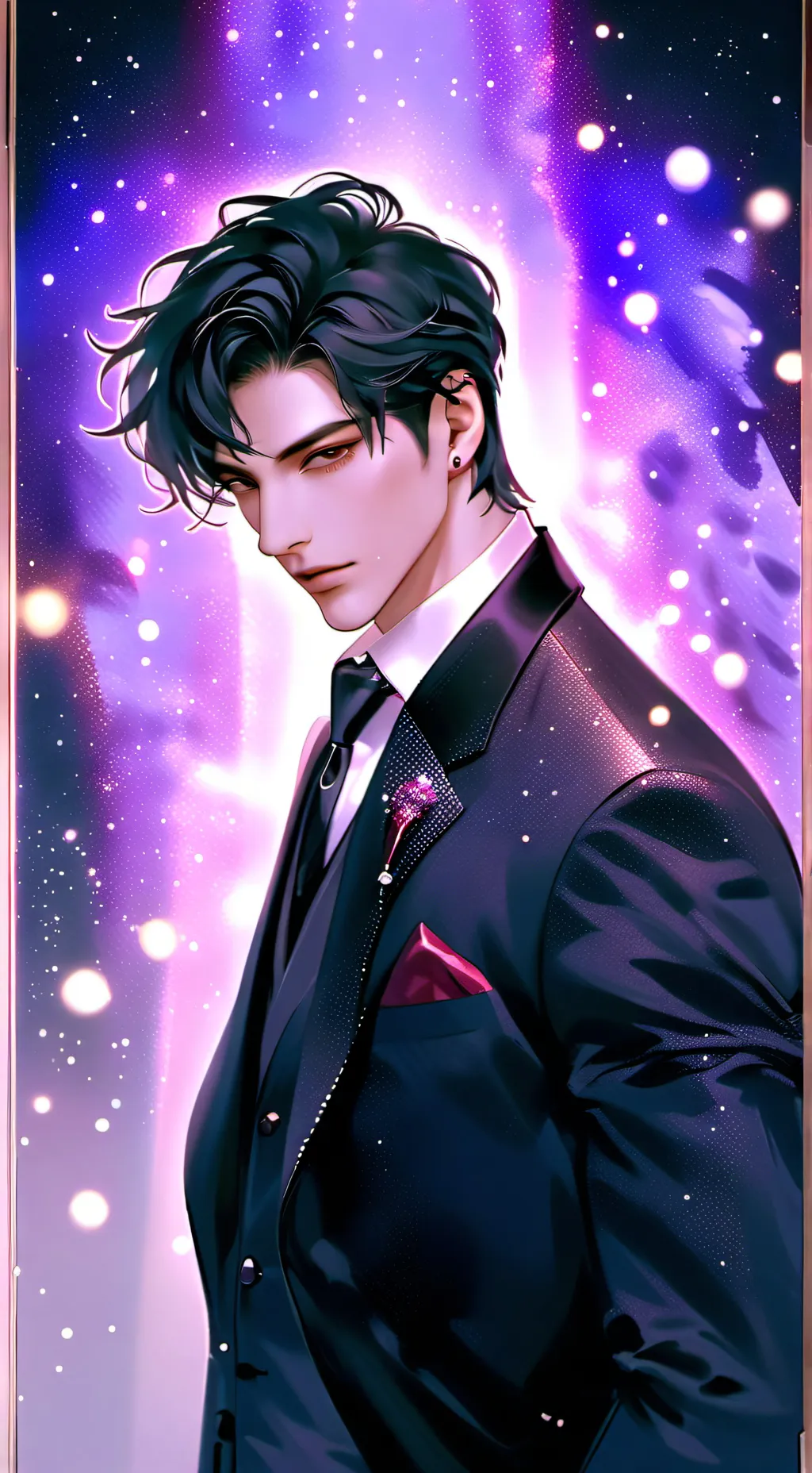 ai character: elliot❤️ background