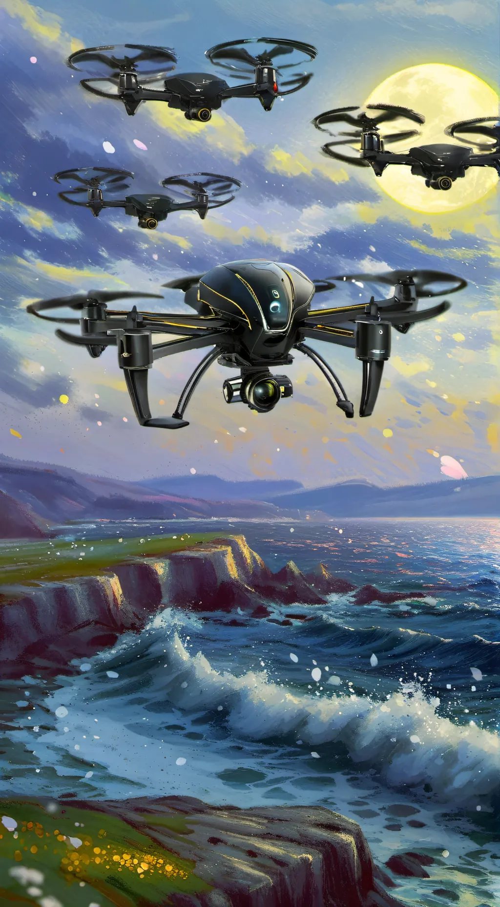 ai character: Murder Drones background