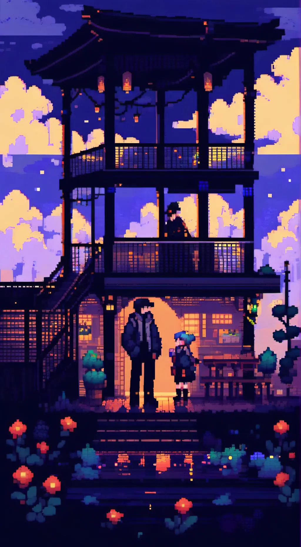 ai character: Yushiro and Tamayo background