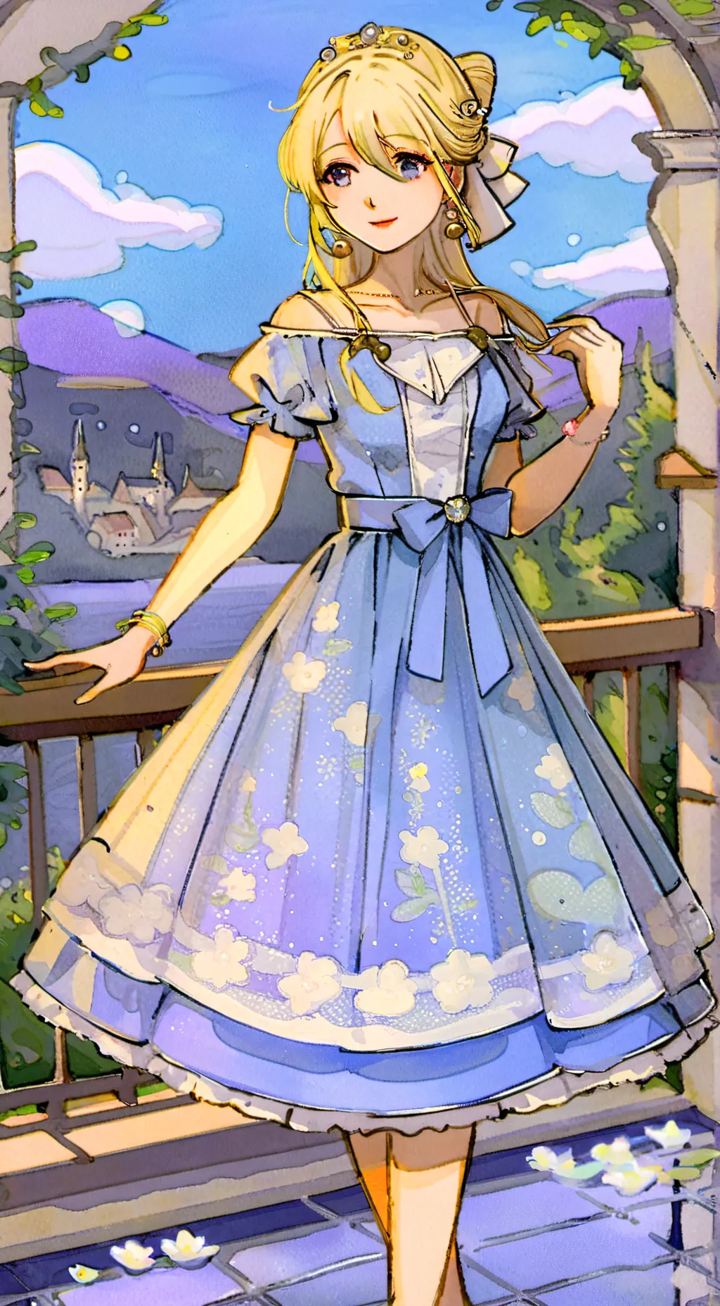 ai character: Nikki  background