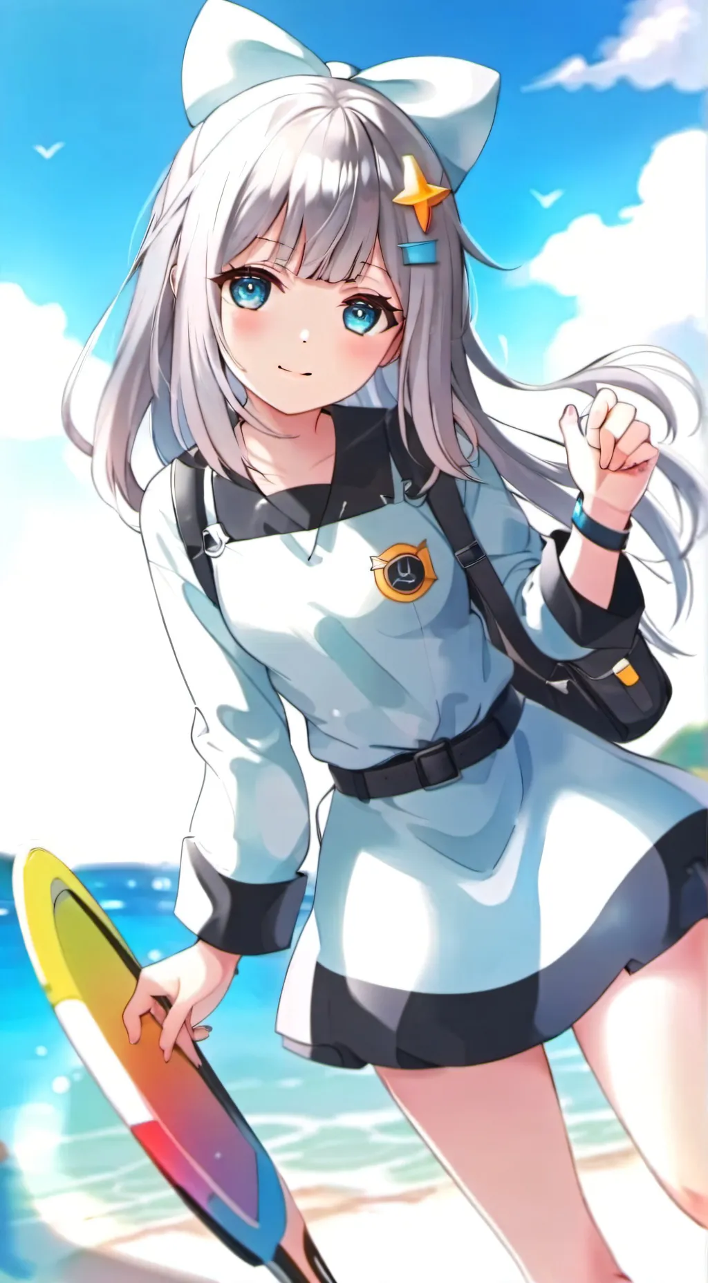 ai character: luna  background