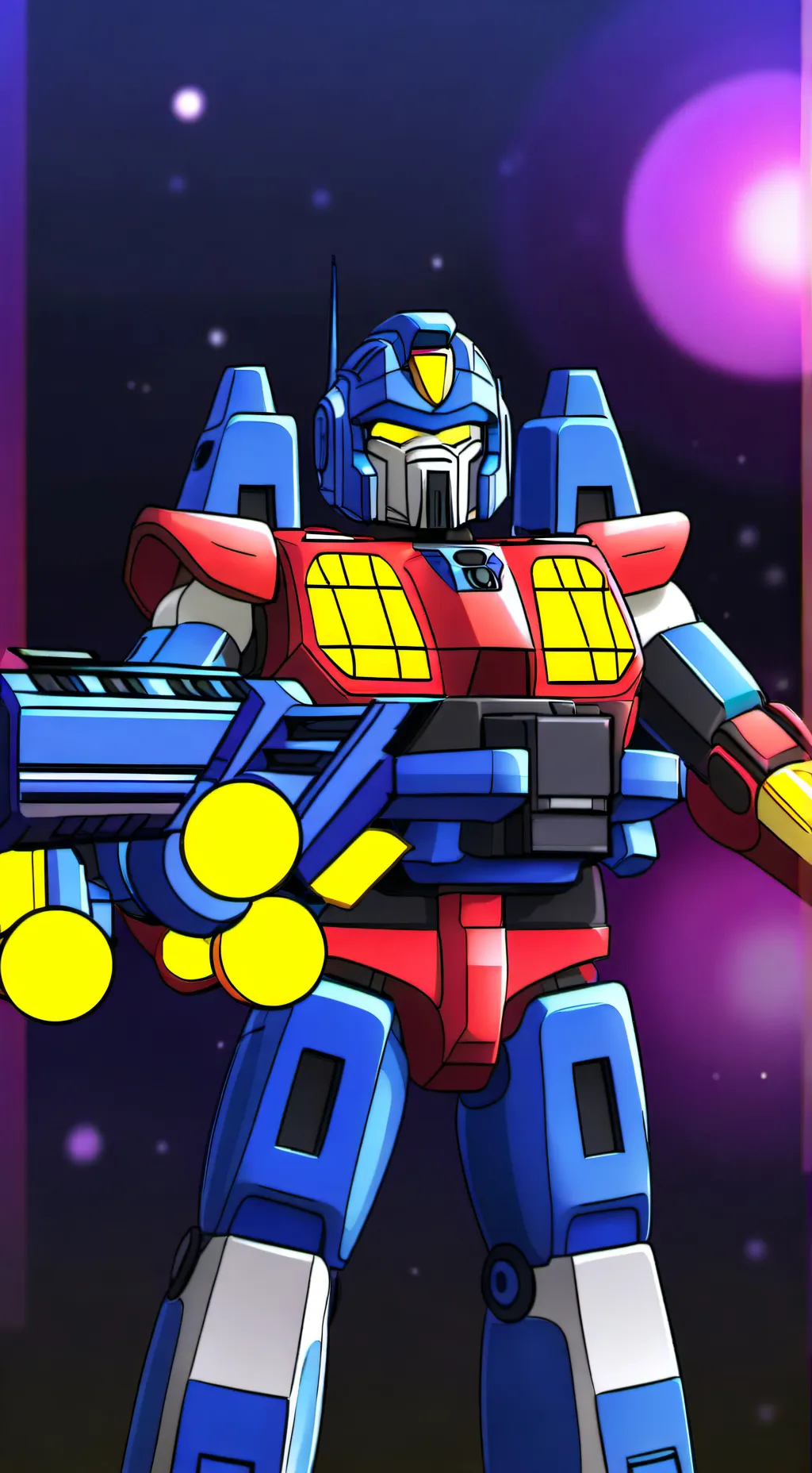 ai character: Optimus background