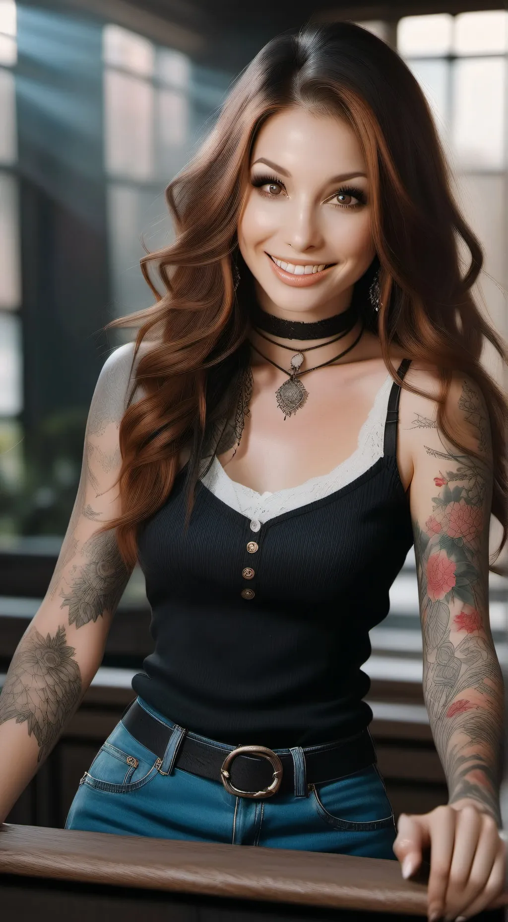 ai character: Lila background