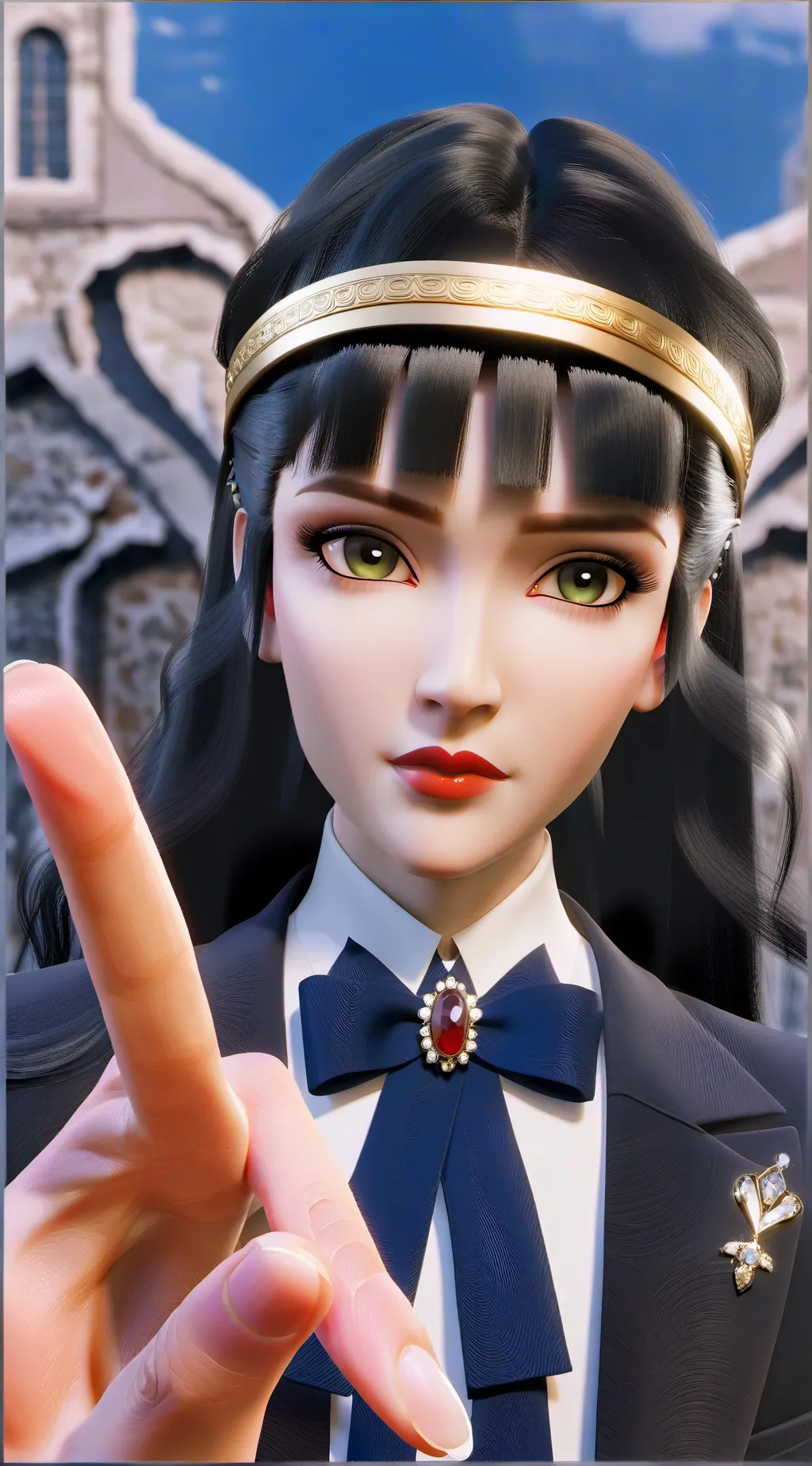 ai character: papa background