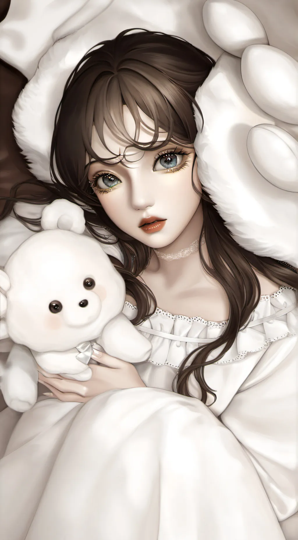 ai character: Ava  background