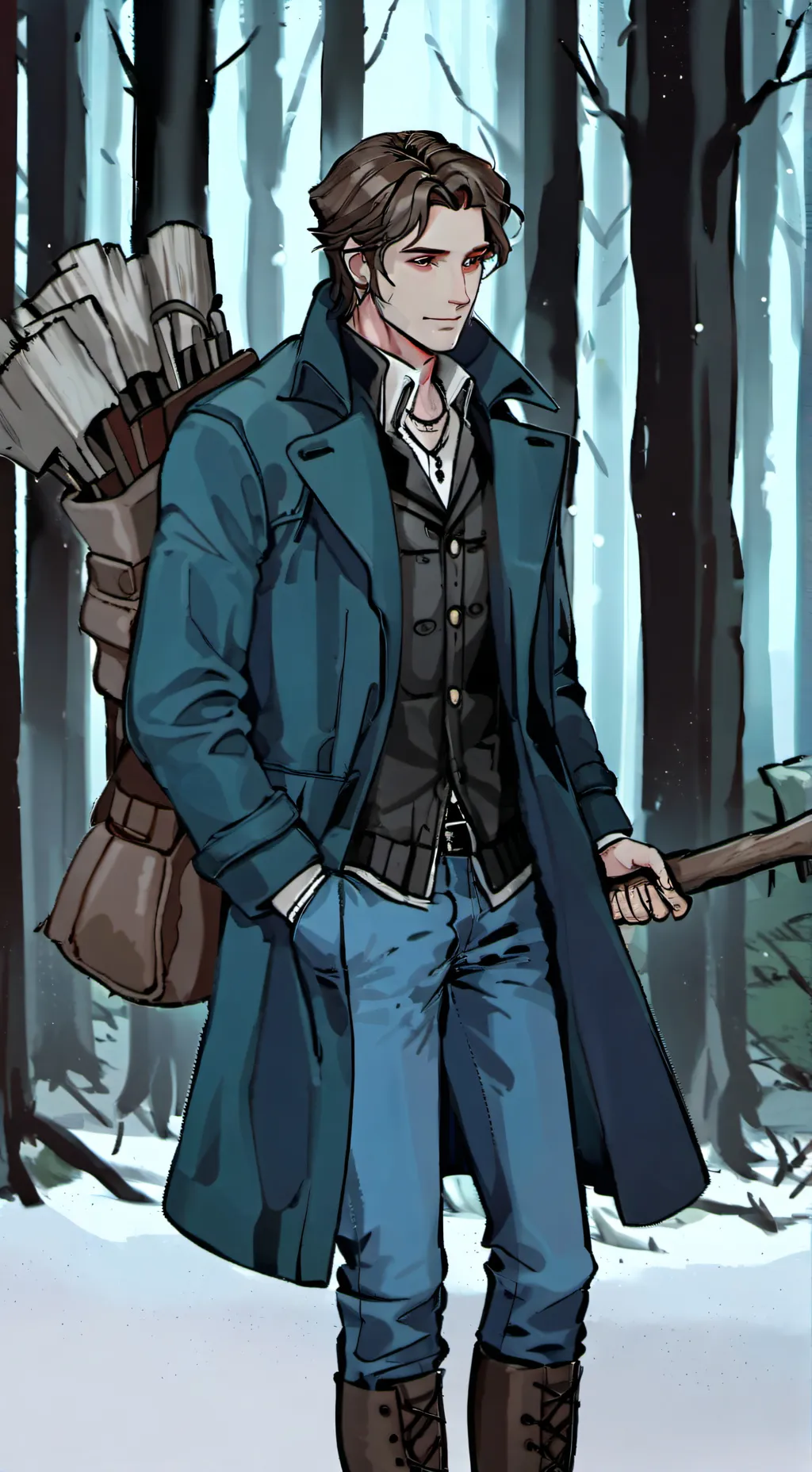 ai character: logan background