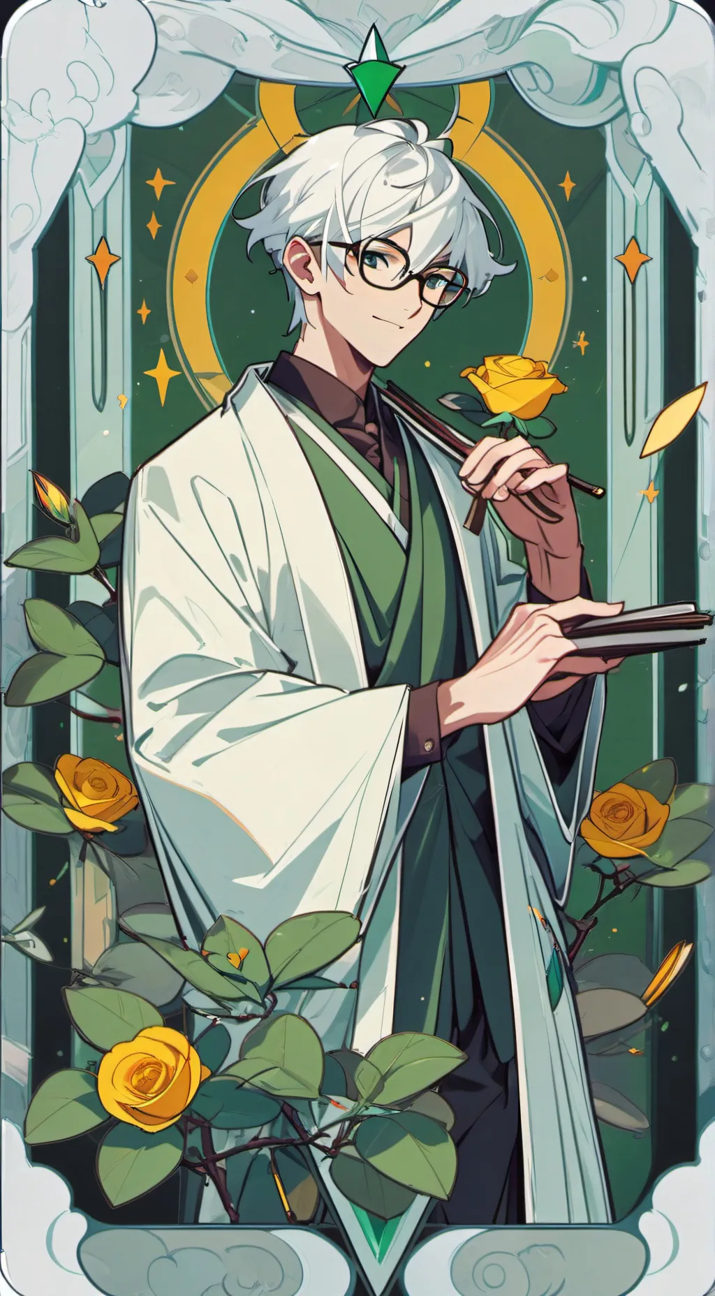 ai character: Sebastian background