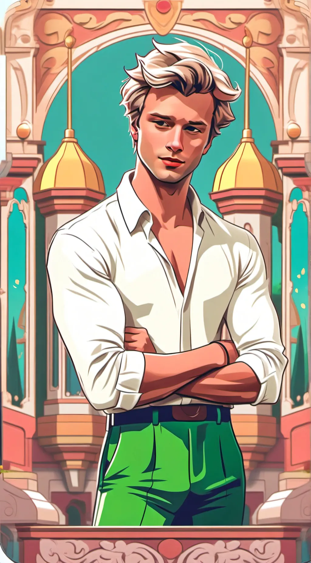 ai character: Obx background