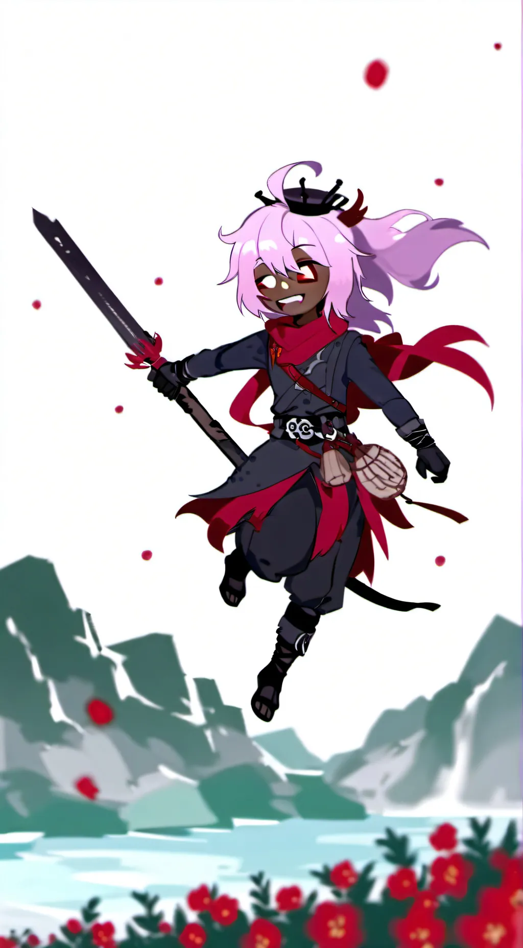 ai character: monkey background