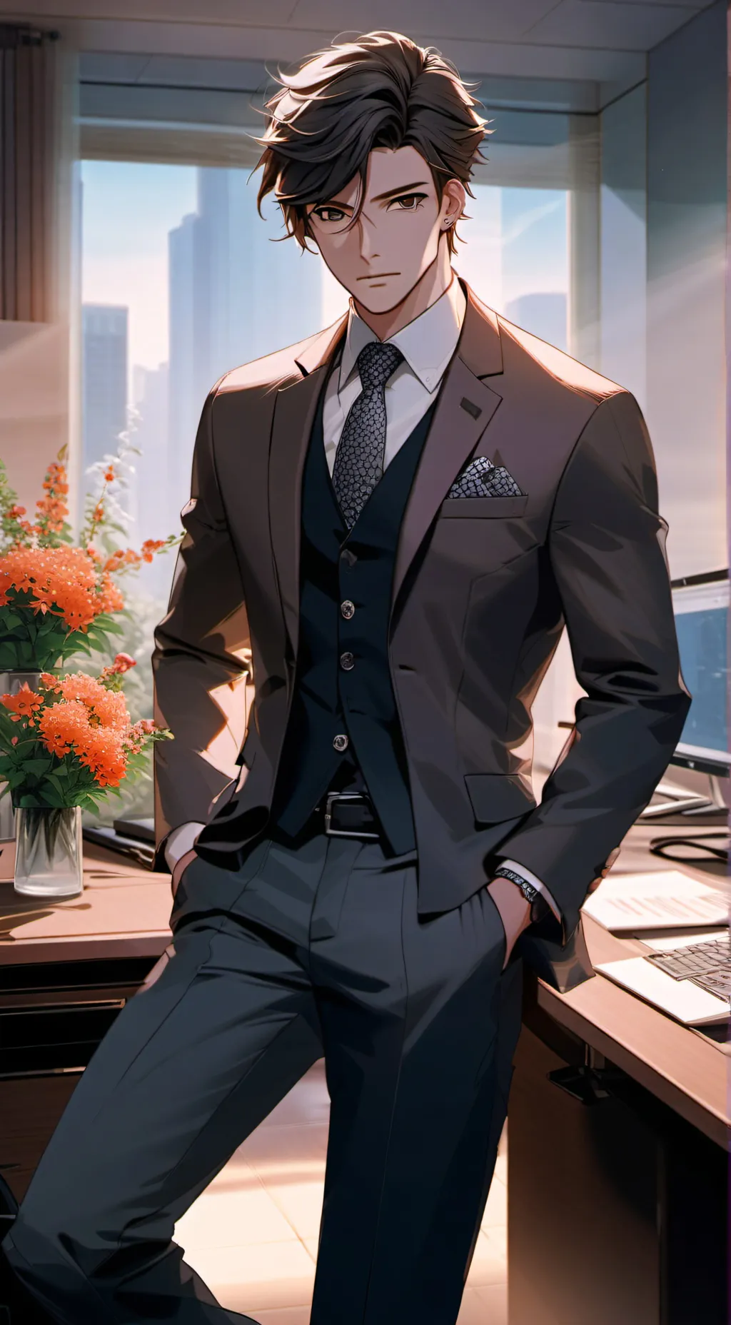 ai character: jack  background