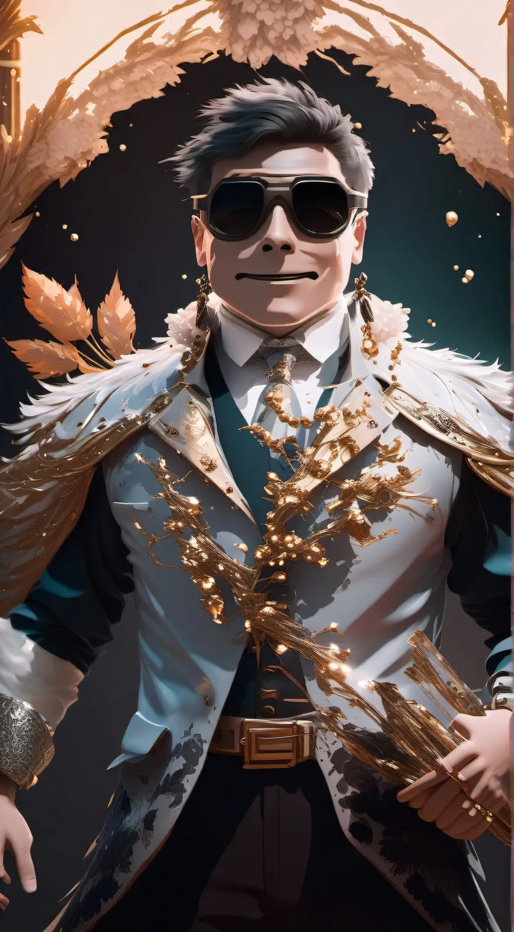 ai character: Maker of AI Amir! background