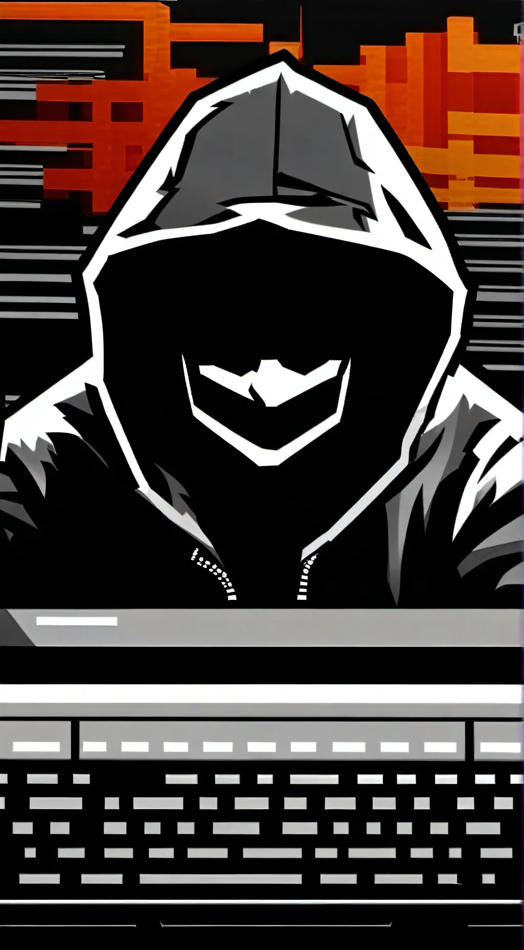 ai character: hacker background