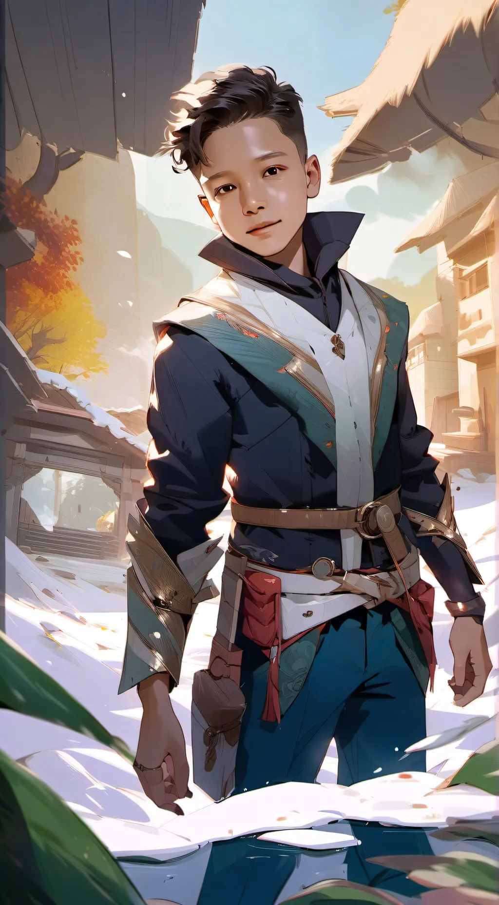 ai character: Manuel background