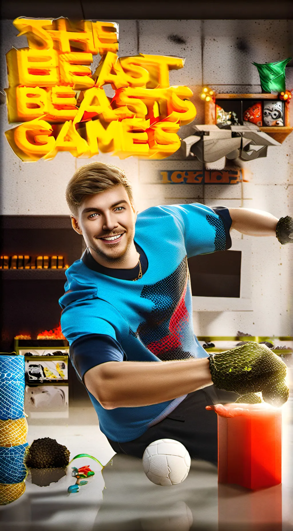 ai character: the beast games background