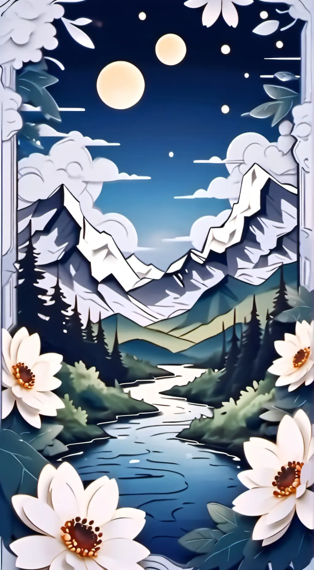 ai character: new year mha background