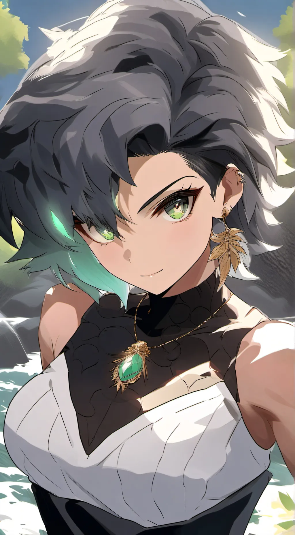 ai character: Lara Soft Fox. background