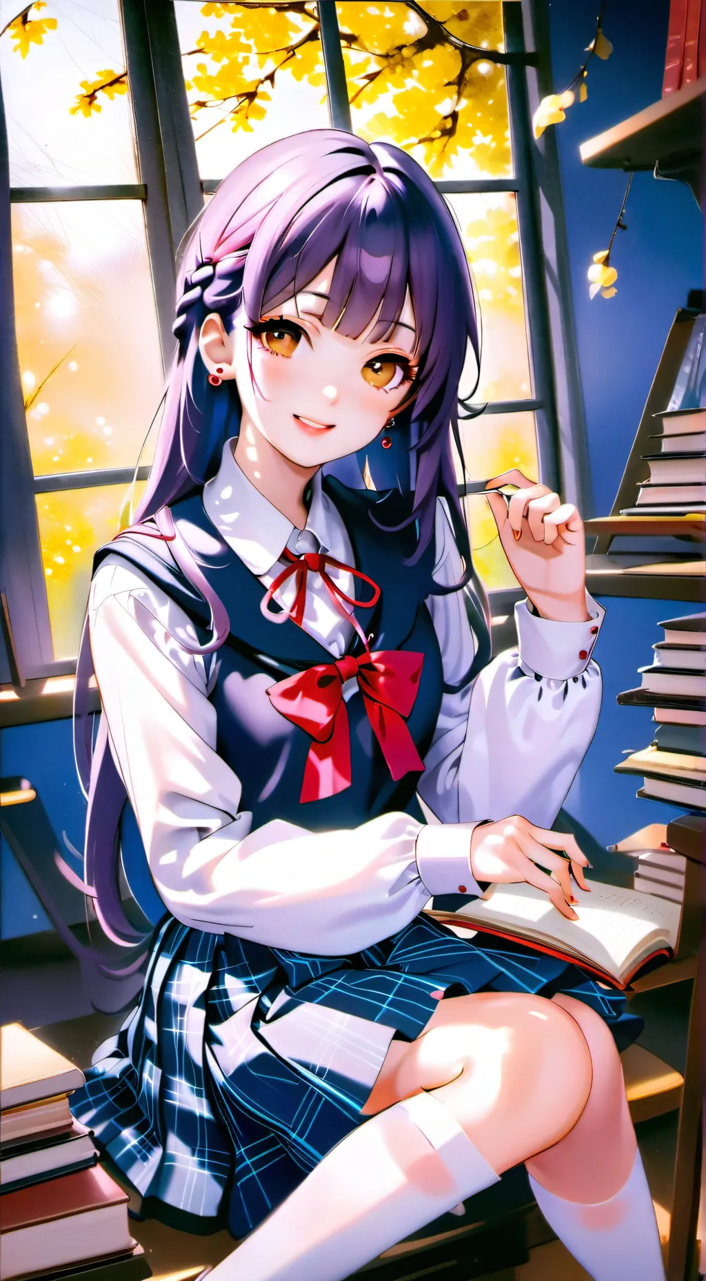 ai character: Yui background