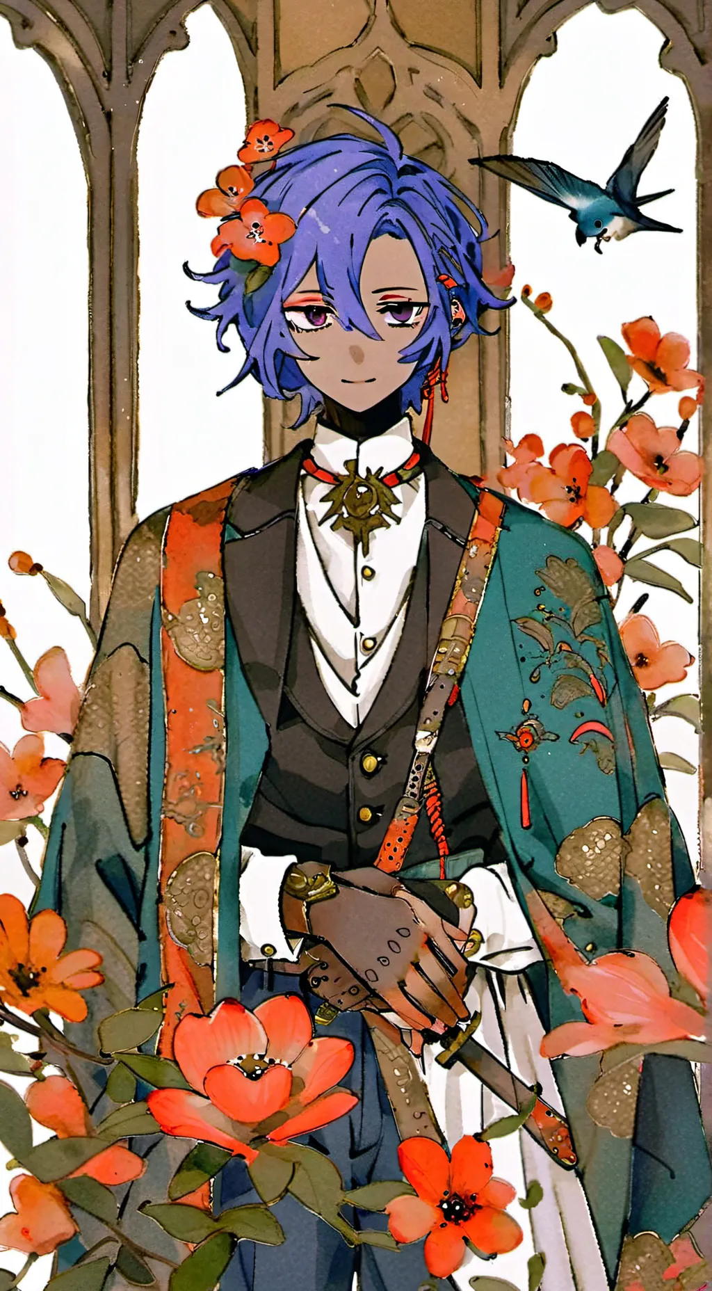 ai character: Sprunki background