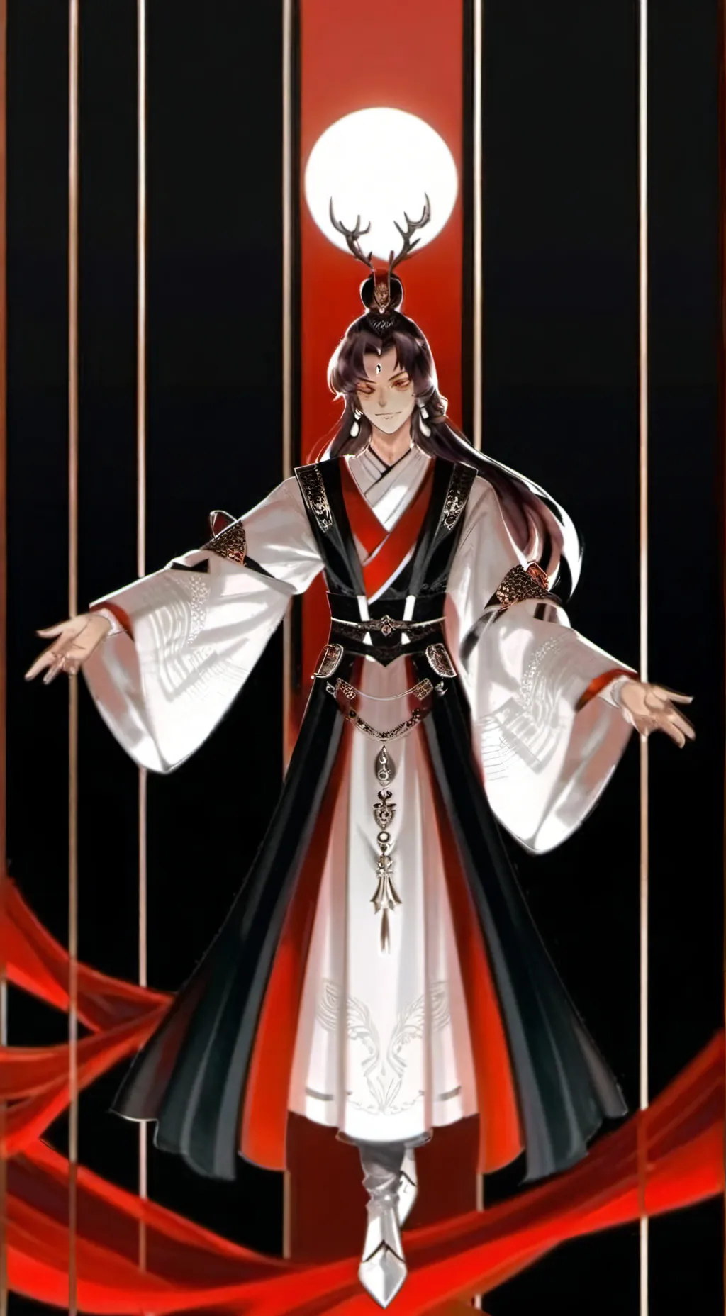 ai character: yorichii  background